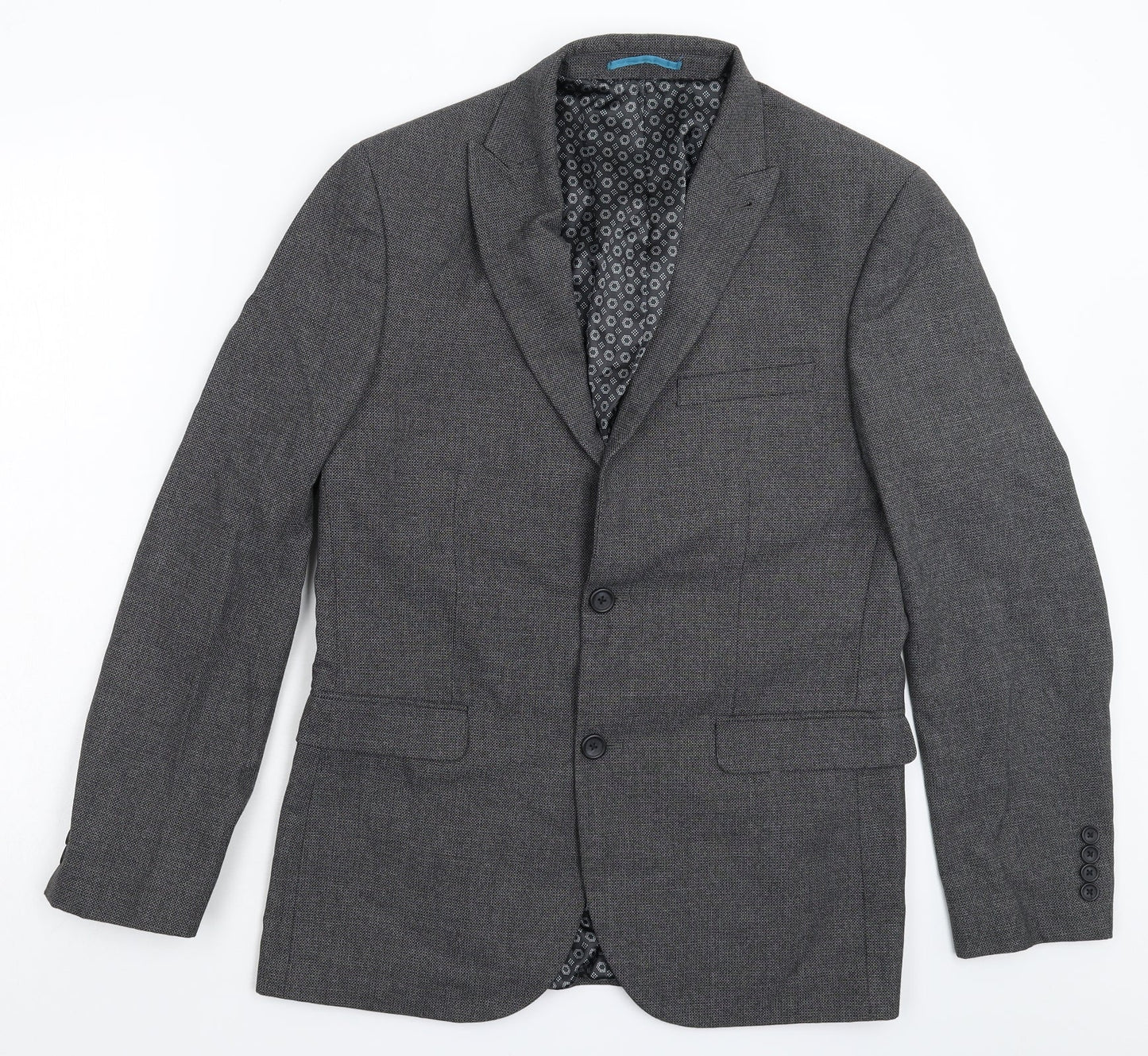 Mens UK Size 40 NEXT Regular Grey Suit Jacket