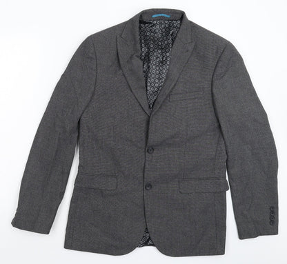 Mens UK Size 40 NEXT Regular Grey Suit Jacket