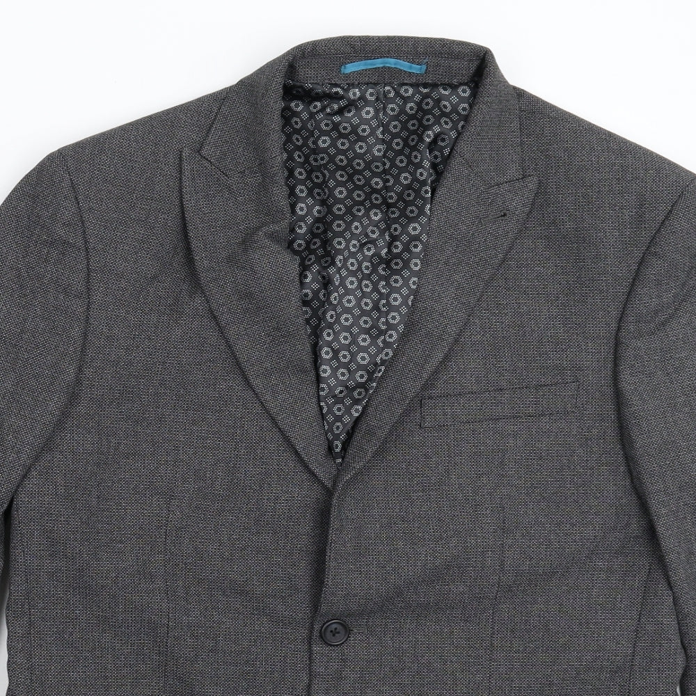 Mens UK Size 40 NEXT Regular Grey Suit Jacket