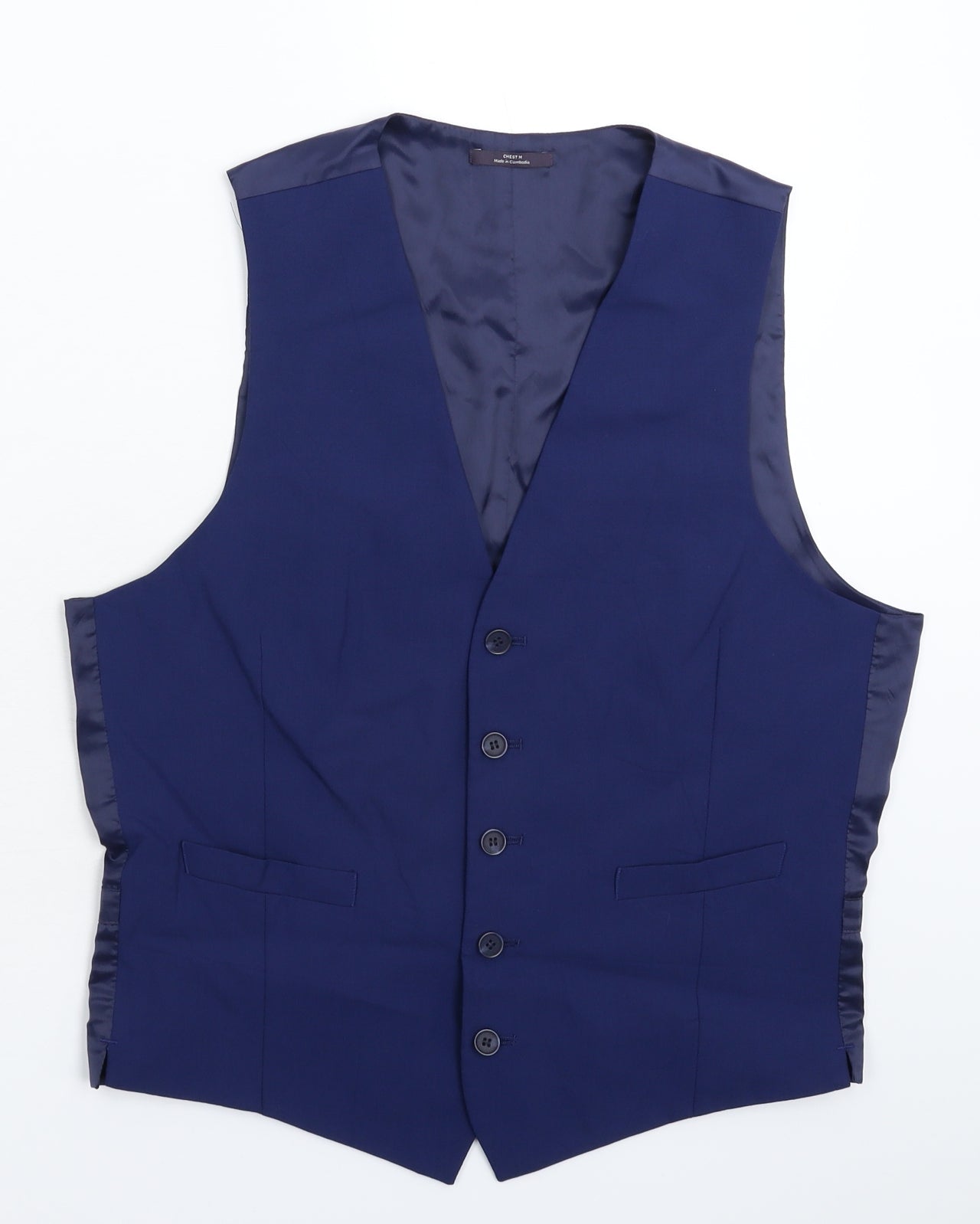 Mens UK Size M Marks and Spencer Regular Blue Suit Jacket