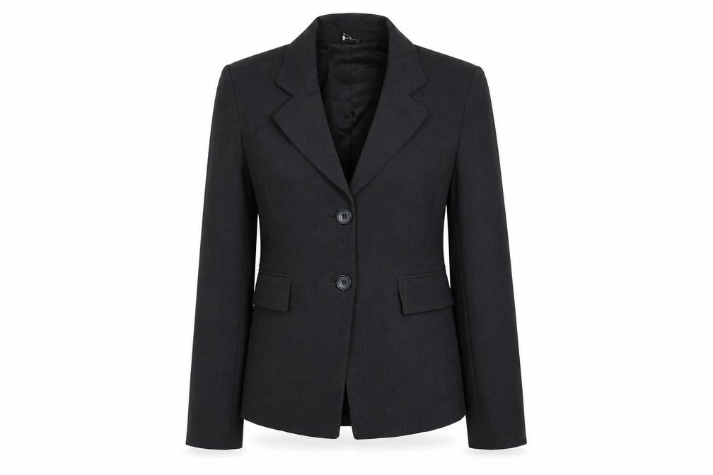 Womens UK Size 10 Preworn Regular Black Suit Jacket