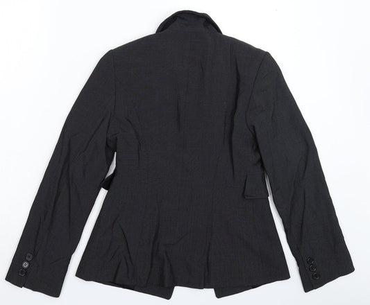 Womens UK Size 10 Preworn Regular Black Suit Jacket