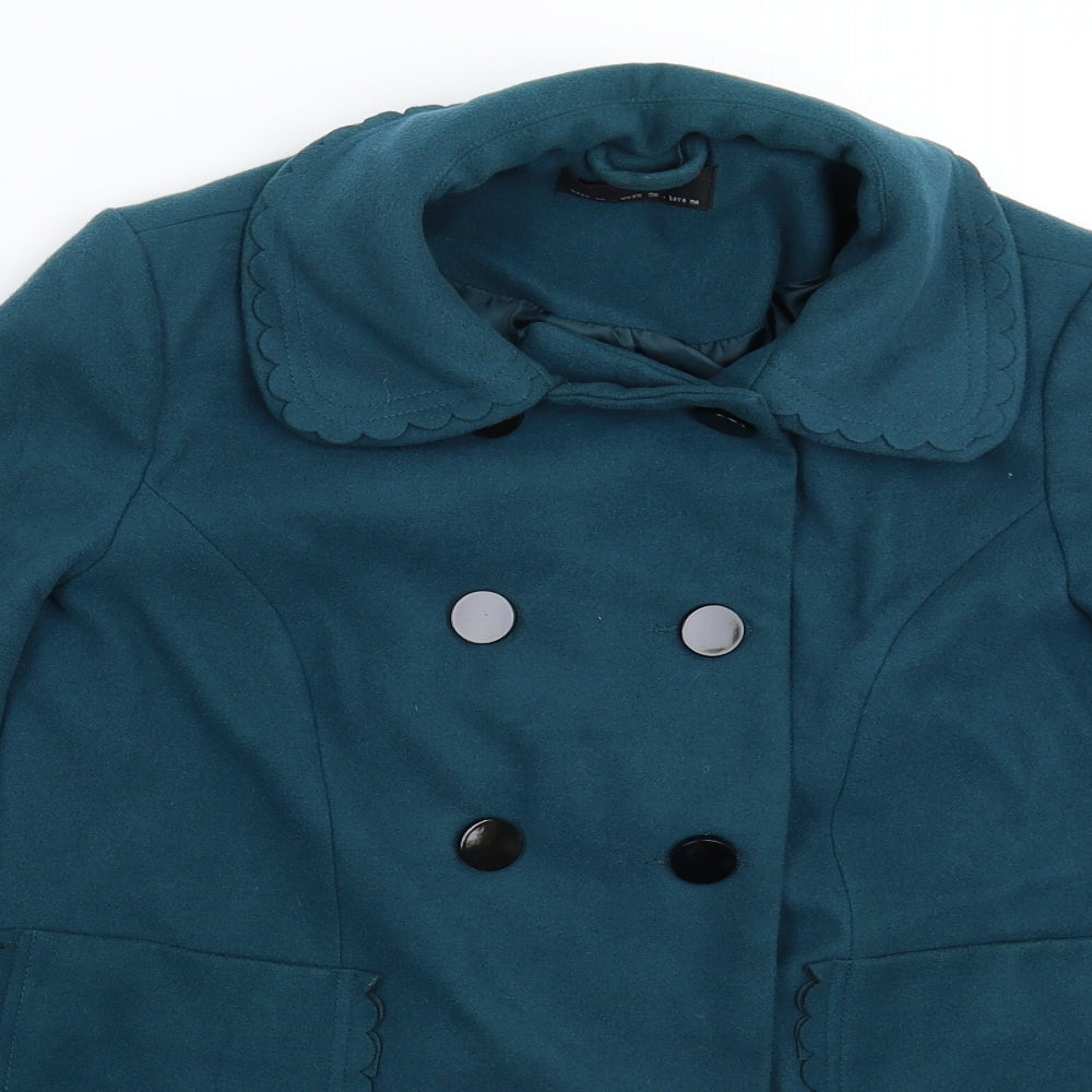 Womens UK Size 10 New Look Blue Jacket