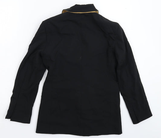 Topshop Womens Black   Jacket Suit Jacket Size 8