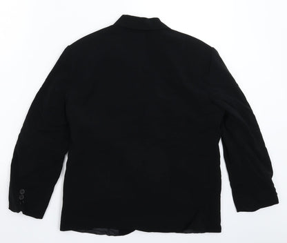 VivaKi Womens Black   Jacket Suit Jacket Size 10