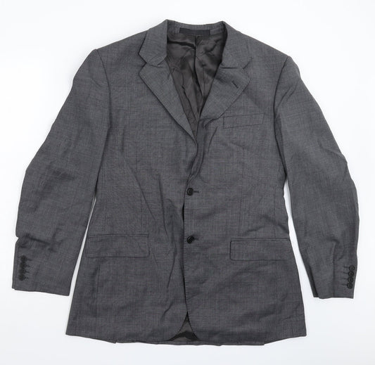 Mens UK Size 40 Marks and Spencer Regular Grey Suit Jacket