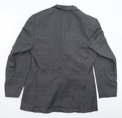 Mens UK Size 40 Marks and Spencer Regular Grey Suit Jacket