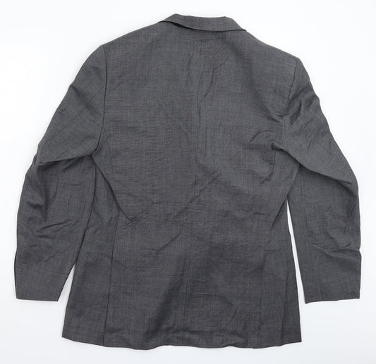 Mens UK Size 40 Marks and Spencer Regular Grey Suit Jacket