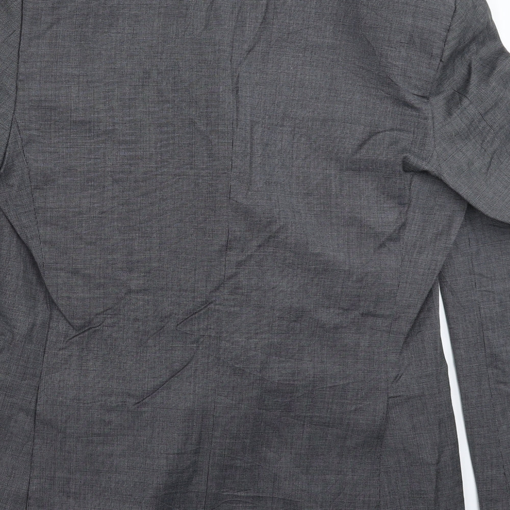Mens UK Size 40 Marks and Spencer Regular Grey Suit Jacket