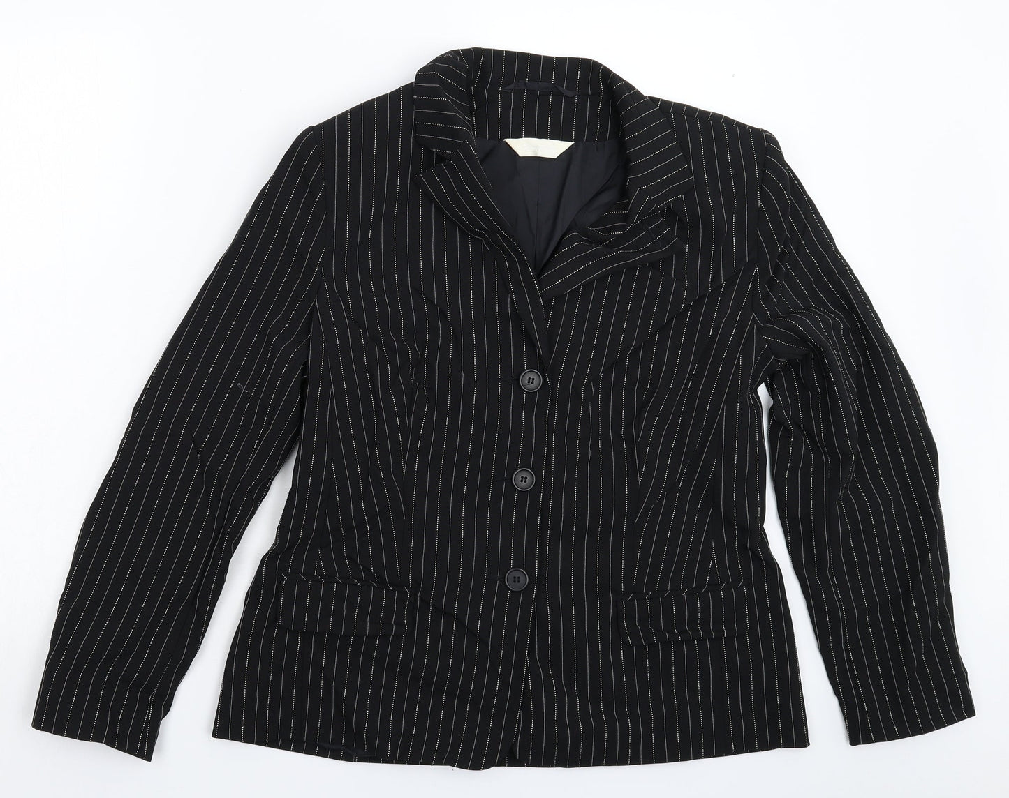 Womens UK Size 12 For Women Regular Black Blazer