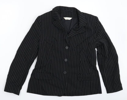 Womens UK Size 12 For Women Regular Black Blazer