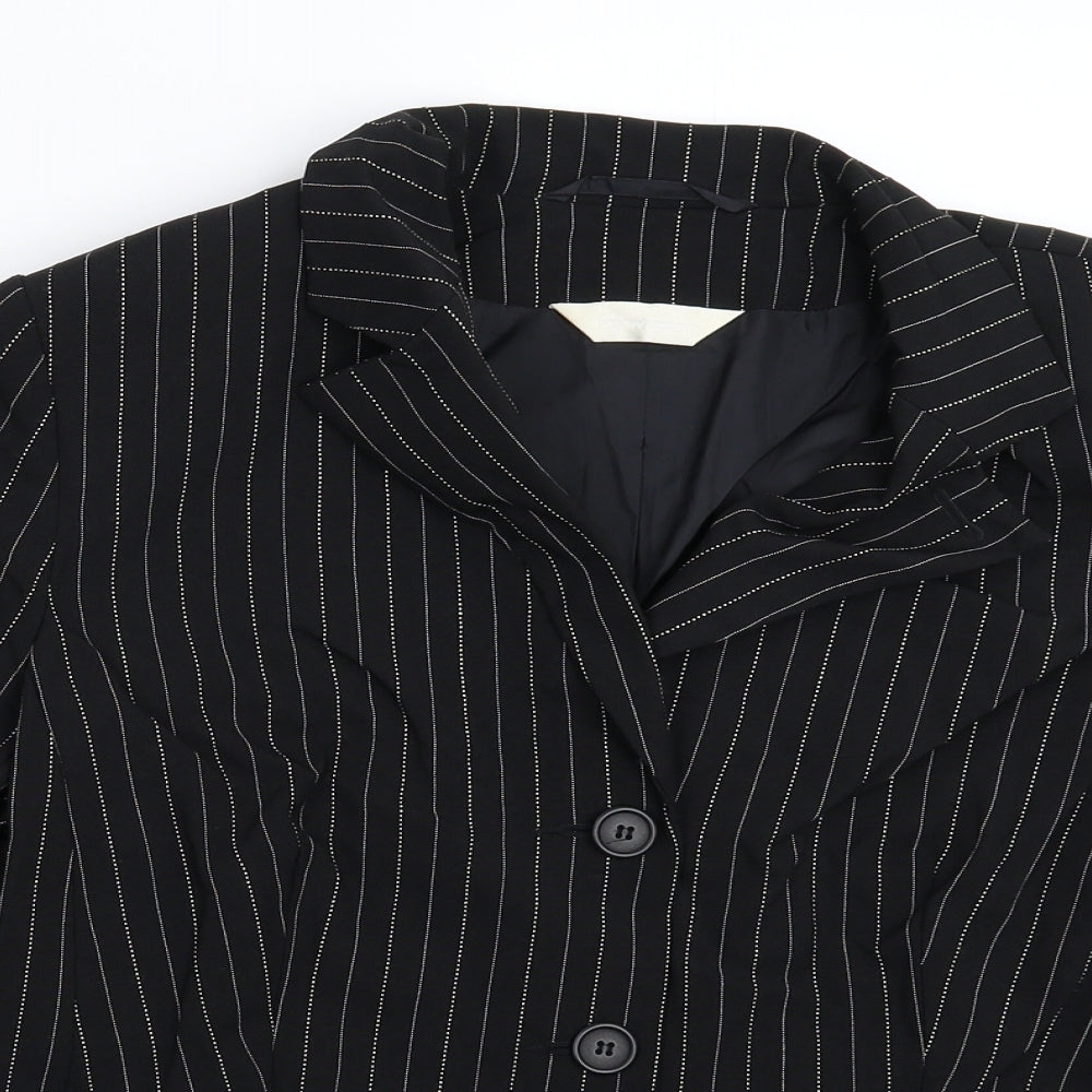 Womens UK Size 12 For Women Regular Black Blazer