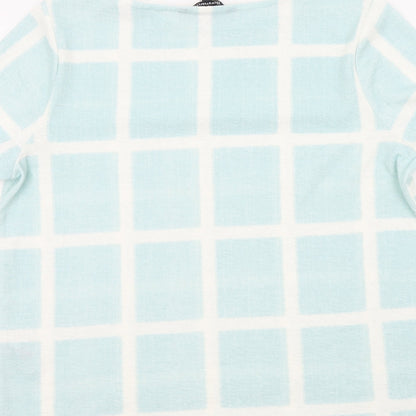 Womens UK Size 16 Bonmarché Blue Basic T-Shirt