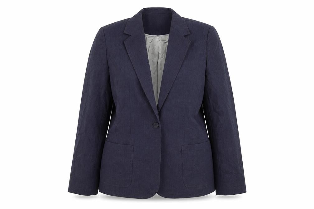 Womens UK Size 10 NEXT Regular Blue Blazer