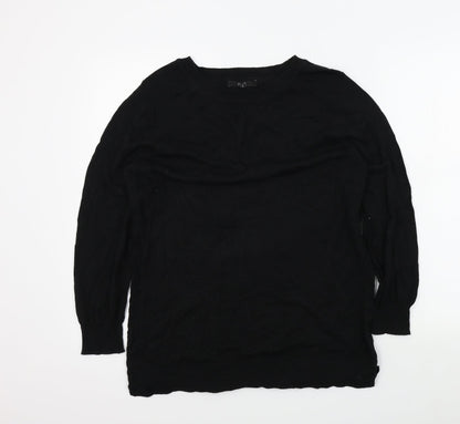 Womens UK Size 14 NEXT Black Pullover Jumper