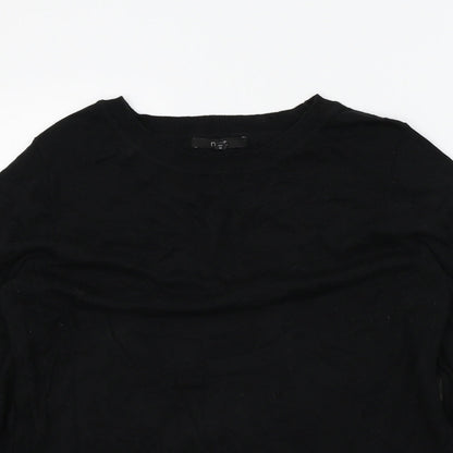 Womens UK Size 14 NEXT Black Pullover Jumper