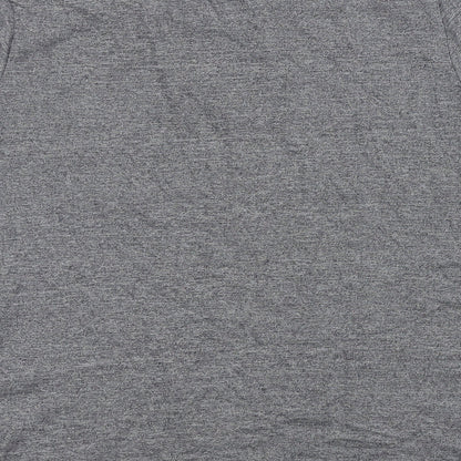 Officers Club Mens Grey Colourblock   Polo Size M