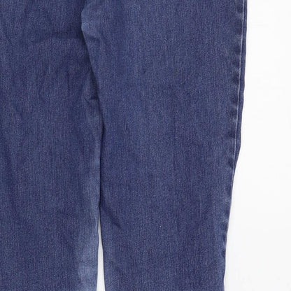 MATTTHEW WILLIAMSON Womens Blue   Skinny Jeans Size 12 L29 in