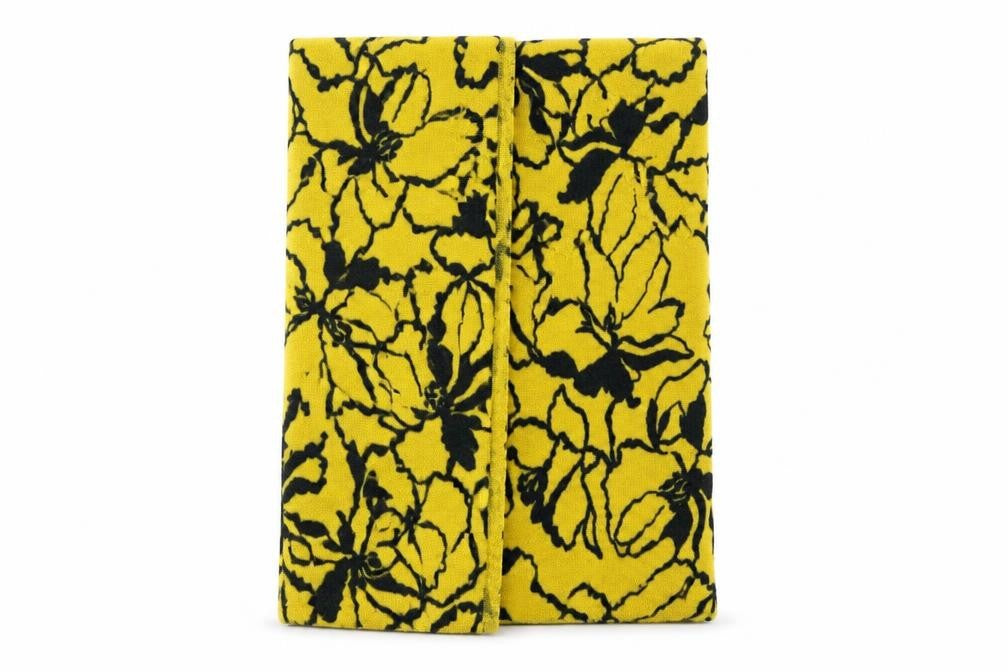 Preworn Womens Yellow Floral   Shawl/Wrap