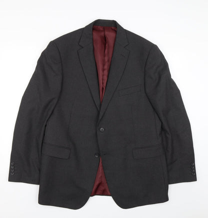Mens UK Size M M&S Regular Grey Suit Jacket