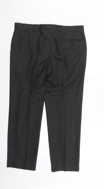 M&S Mens Grey   Trousers  Size 36 L25 in