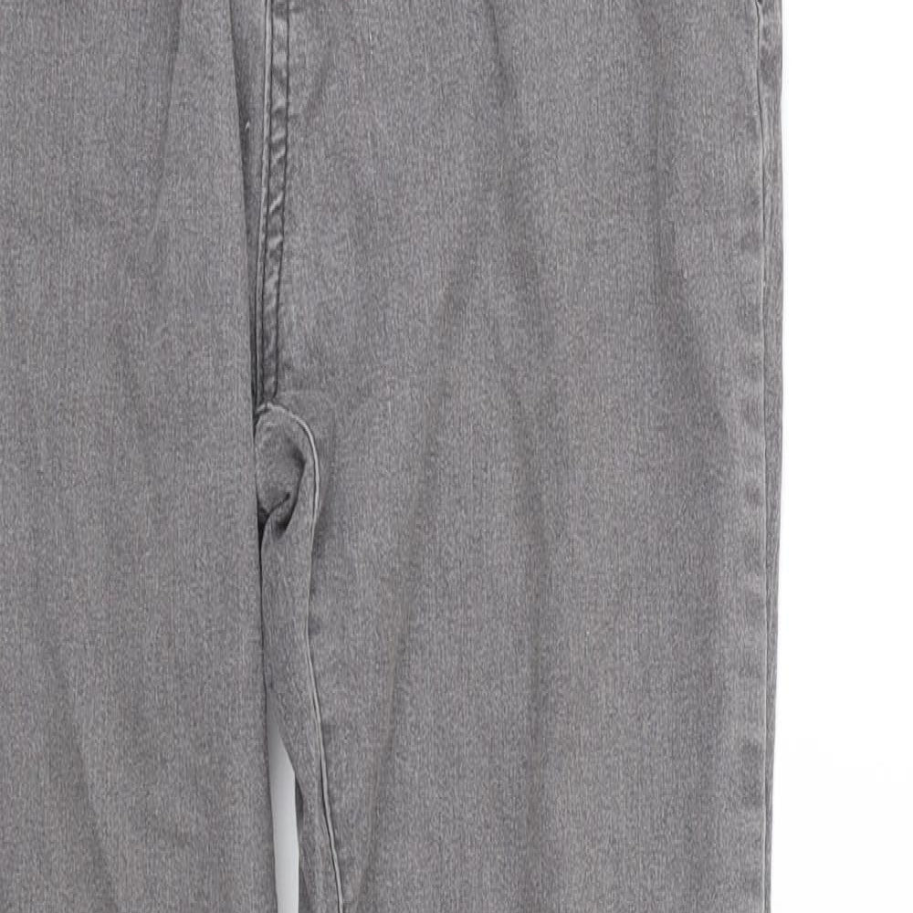 Denim co Womens Grey  Denim Skinny Jeans Size 14 L30 in