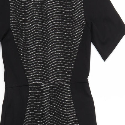 Monsoon Womens Black   Fit & Flare  Size 12