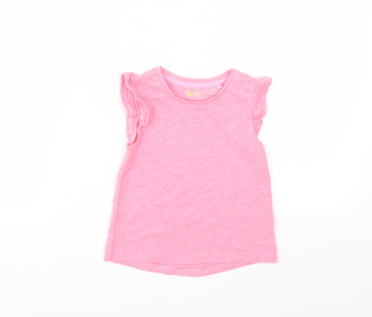 TU Girls Pink   Basic T-Shirt Size 9-12 Months