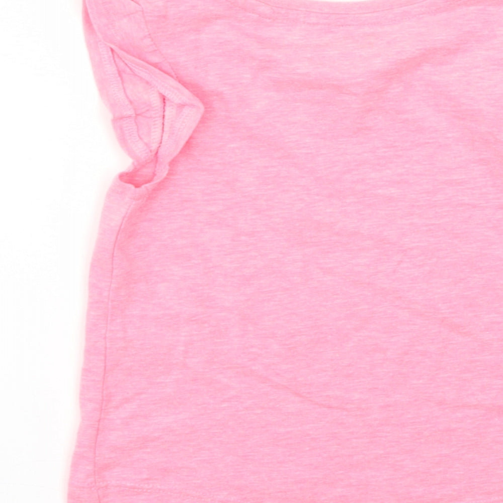 TU Girls Pink   Basic T-Shirt Size 9-12 Months