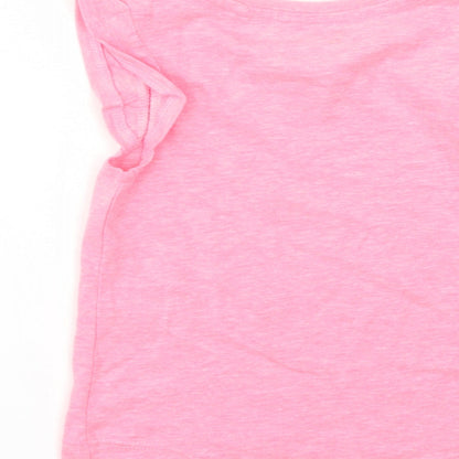 TU Girls Pink   Basic T-Shirt Size 9-12 Months