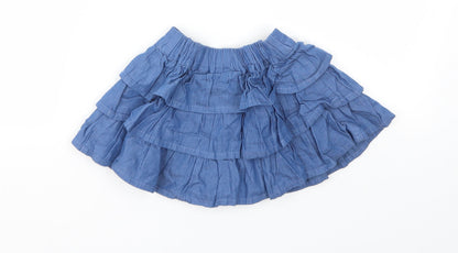 Matalan Girls Blue   Flare Skirt Size 12-18 Months