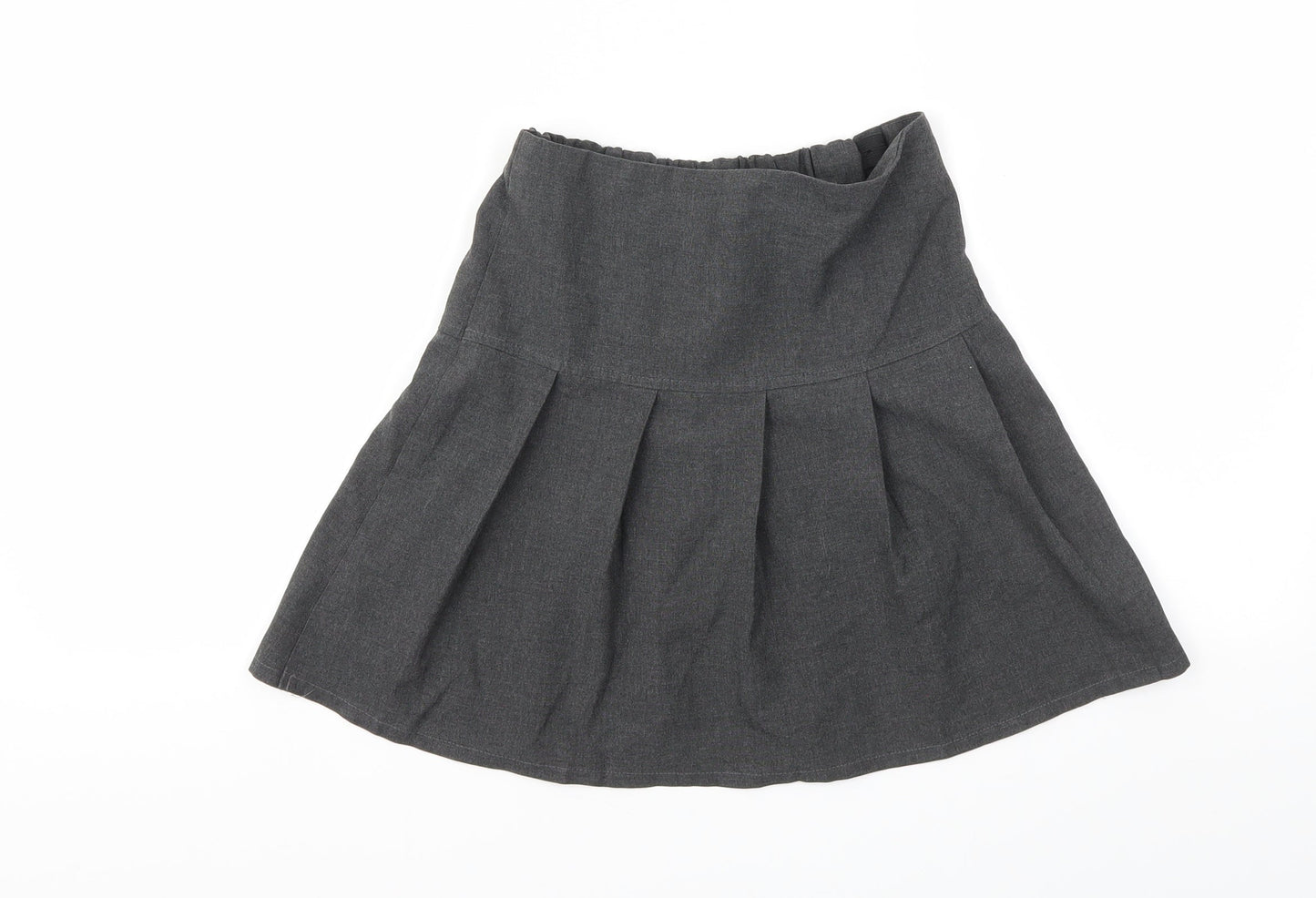 M&S Girls Grey   Flare Skirt Size 8-9 Years