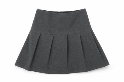 Marks & Spencer Girls Grey   Flare Skirt Size 8-9 Years