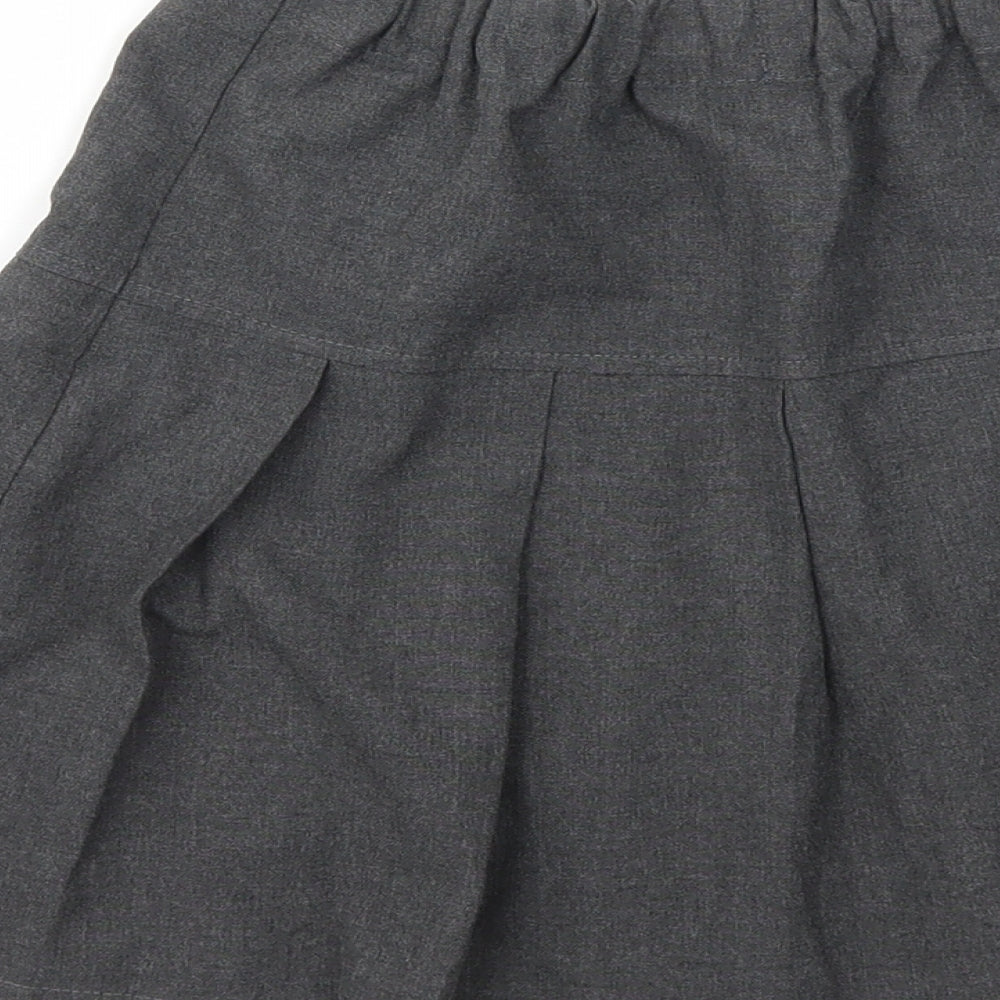 M&S Girls Grey   Flare Skirt Size 8-9 Years