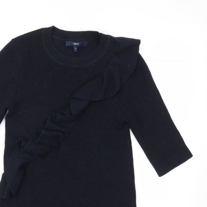 Womens UK Size 10 NEXT Blue Pullover Jumper