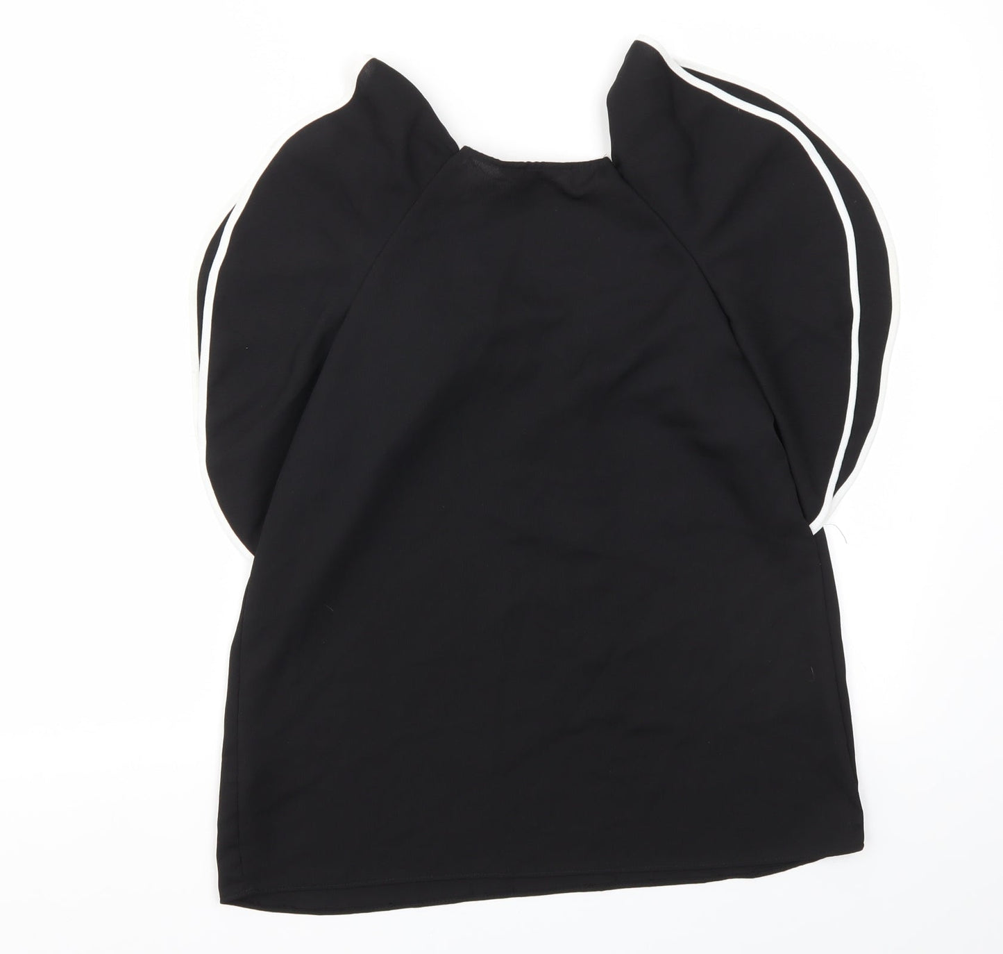 TU Womens Black   Basic Blouse Size 8