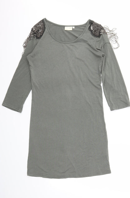 Marc Lauge Womens Green   Fit & Flare  Size S