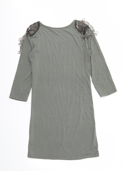 Marc Lauge Womens Green   Fit & Flare  Size S