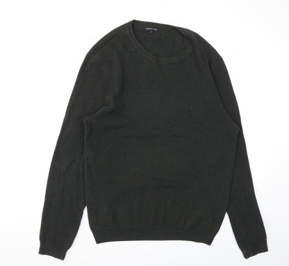 Mens UK Size M Debenhams Green Pullover Sweatshirt