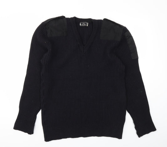 Mens UK Size M Preworn Blue Pullover Sweatshirt