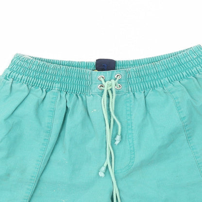 Classics Mens Blue   Chino Shorts Size L - Stretch waistband