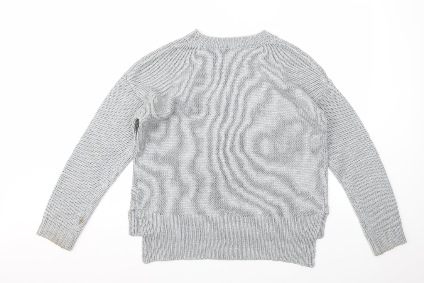 Womens UK Size 12 Roman Grey Pullover Jumper