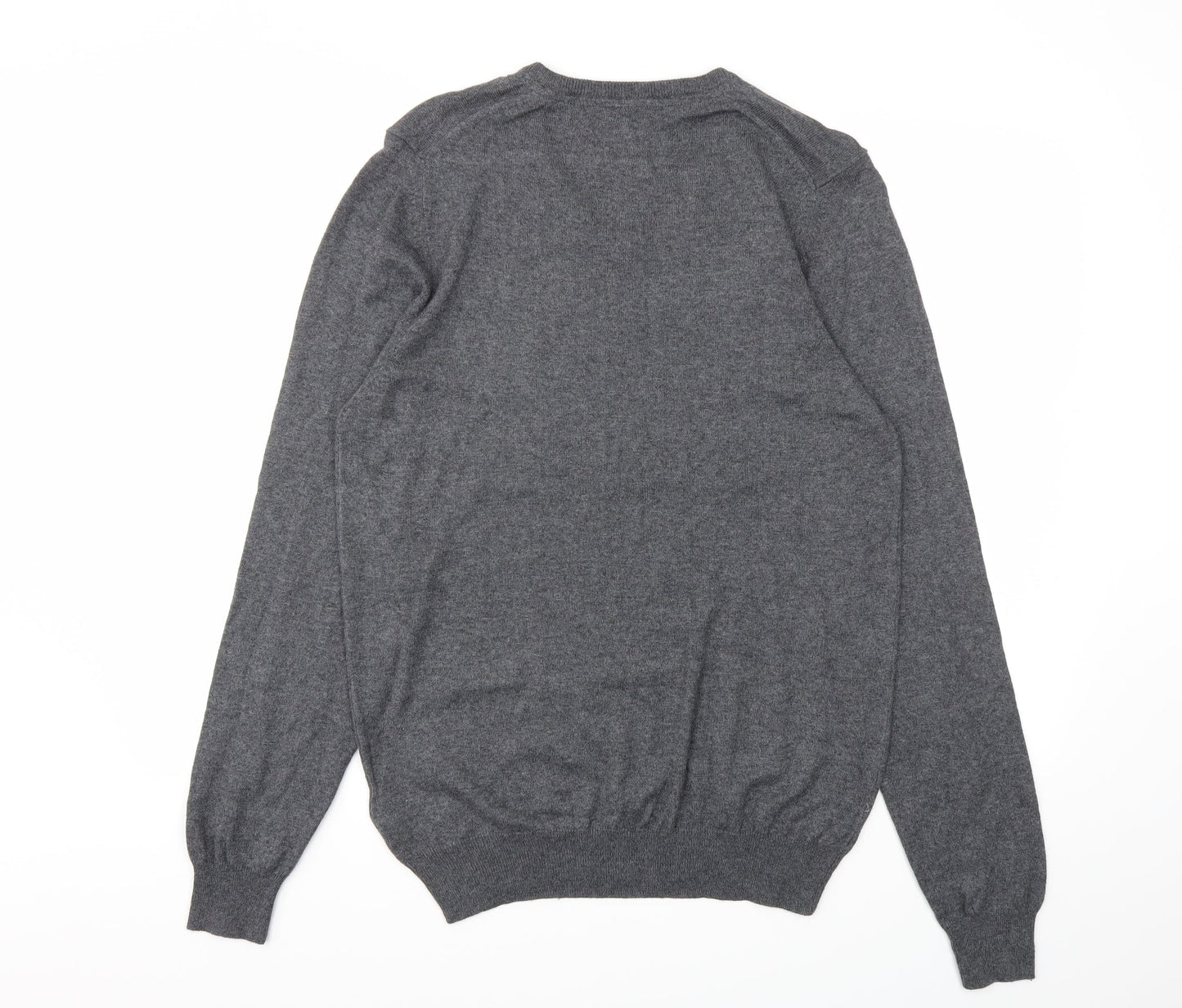 Mens UK Size S M&S Grey Pullover Sweatshirt