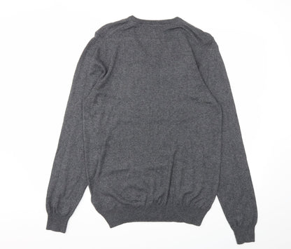 Mens UK Size S M&S Grey Pullover Sweatshirt