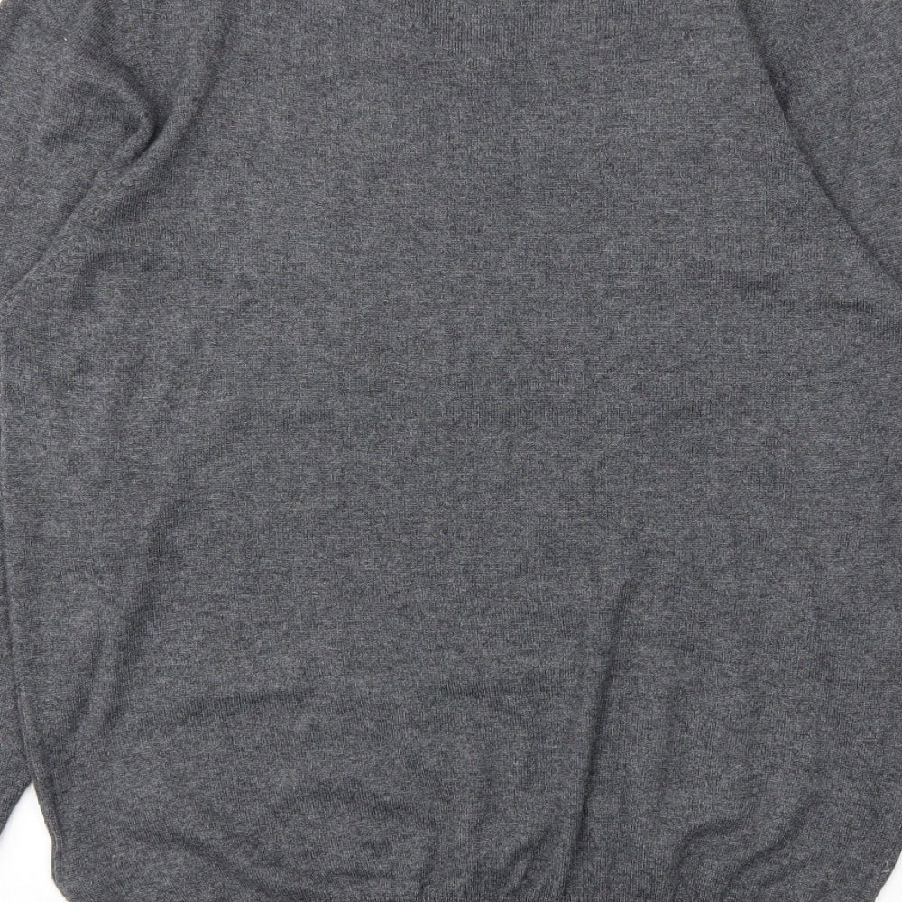 Mens UK Size S M&S Grey Pullover Sweatshirt