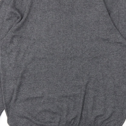 Mens UK Size S M&S Grey Pullover Sweatshirt