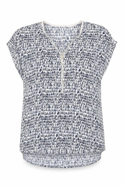 Womens UK Size 8 Phase Eight Blue Basic Blouse
