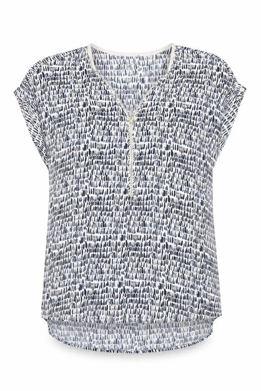 Womens UK Size 8 Phase Eight Blue Basic Blouse