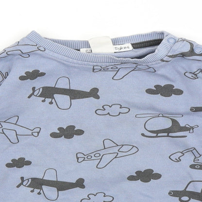 H&M Boys Blue   Pullover Jumper Size 2-3 Years