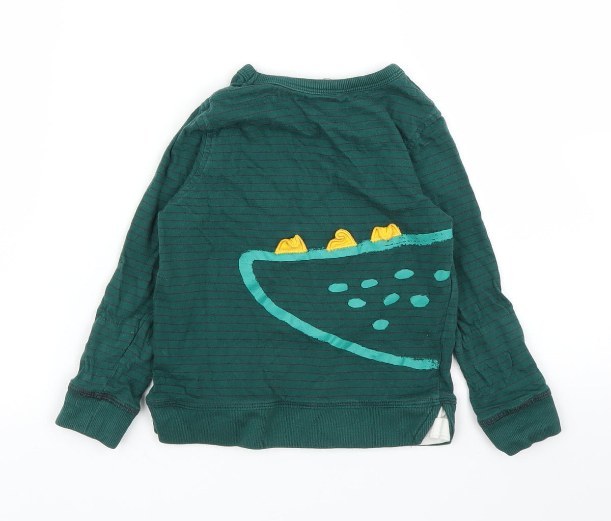 George Boys Green   Basic T-Shirt Size 2-3 Years  - Dinsosaur